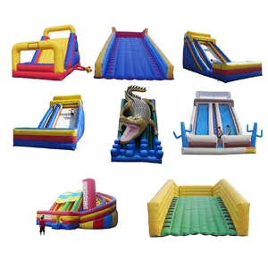 Wholesale Kids Gym Play Zone Center Amusement Small Inflatable Medium Bouncy Slide In Discount
