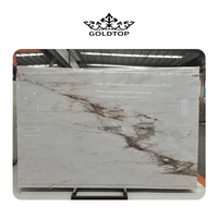 Dalles de marbre Dione Spider naturel poli, grandes dalles modernes écologiques, imperméables, pour comptoirs d'hôtel, dessus de vanité, carrelage de sol et mur