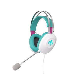 หูฟังเกมมิ่งแบบมีสาย Tuf Gaming H1 Gen II รุ่น Hatsune Miku พร้อมไมโครโฟน ไดรเวอร์ 40 มม. เสียงเซอร์ราวด์เสมือนจริง 7.1 - Product Image 1