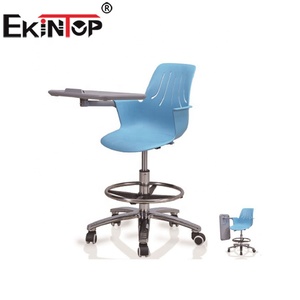 Table et chaise d'entraînement pliables ; Table longue modulable mobile pour réunions de bureau, cours de tutorat en classe, bureau d'étudiant - Product Image 2
