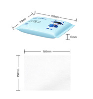 Lingettes humides pour bébé, écologiques, douces, non parfumées, 10 pièces, mini format portable dans une petite pochette pour les voyages