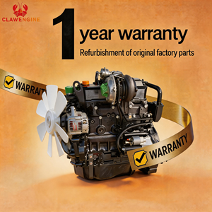 Ensemble moteur diesel Clawengine 4TNV98T 3,319 L 83 ch pour excavatrice, chargeuse compacte, 4 cylindres turbo, expédition depuis Hong Kong - Product Image 5