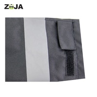 ZUJA sécurité réfléchissante haute visibilité congélateur vêtements congélateur imperméable veste usine trafic imperméable vêtements de pluie imperméable pluie