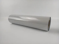 Vinilo textil de transferencia térmica reflectante, alta visibilidad, PES Gray, corte fácil por trazador
