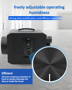13L/Day Portable Desiccant <b>Dehumidifier</b> Mechanical Control Industrial Rotor <b>Dehumidifier</b> for Basement Warehouse - Product Image 2