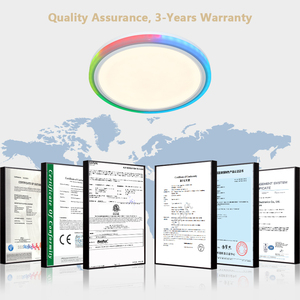 3000K/4000K/6000K trong nhà nhà siêu mỏng Vòng RGB thông minh gắn phòng ngủ dẫn ánh sáng trần điều khiển từ xa Dimmable ceil đèn - Product Image 5