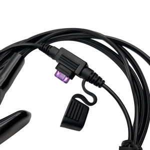 전원 케이블 A00306 연결 배터리 총 스테이션 배터리 DC 5.5*2.1 + 퓨즈 + 악어 클립 - Product Image 3