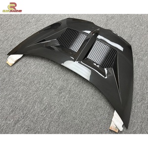 LB Style Dry Full Carbon Fiber Car Bonnet <b>Hood</b> for Lambo Huracan LP580 LP610 2014-2018 Carbon <b>Engine</b> Cover Body Kit Parts - Product Image 5