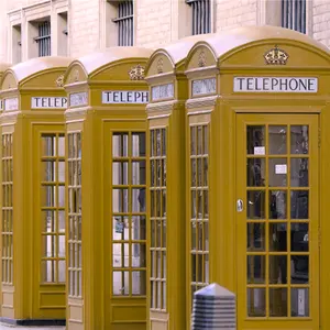 Cabina telefónica de londres, color rosa, bajo precio