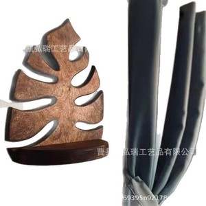 Nouvelle décoration murale créative transfrontalière en bois texturé pour plantes en pot, à suspendre, pour intérieur et extérieur - Product Image 5