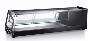 Ce ETL được phê duyệt truy cập hàng đầu Sushi hiển thị trường hợp Tempered Glass tủ lạnh với quạt làm mát cho hiển thị & đóng băng thực phẩm - Product Image 4