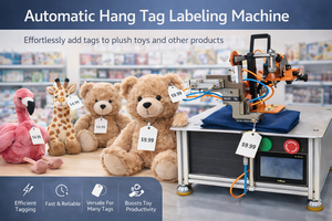 Máquina automática de etiquetado de bucle para calcetines y prendas, ecológica, de acero inoxidable, modelo Bos-168 - Product Image 5