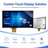 Module d'affichage tactile capacitif médical 4K UHD de 21,5, 27 et 32 pouces, EDP USB tactile 10 points pour équipement chirurgical et industriel