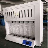 CHINCAN BSXT-06 Appareil d'extraction Soxhlet de laboratoire en promotion, 6 échantillons, capacité 150 ml, précision 1 %, analyseur de graisse à test automatique