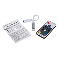 Controlador RGBIC Inalámbrico RF Mini de 5V-24V, 3 Circuitos, 2048 Píxeles, Alcance de 15m, para Tiras de Luces LED 2811/1903/16703/2812, Garantía de 3 Años