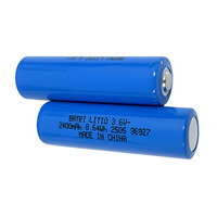 Batería de Cloruro de Tionilo de Litio ER14505 de Alta Capacidad, 3.6V 2400mAh AA, Larga Vida Útil para Juguetes y Dispositivos Industriales
