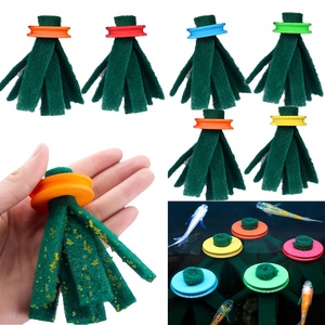 10 flotteurs de pêche à la <span class=keywords><strong>mouche</strong></span> en mousse, indicateurs de touche, flotteurs de positionnement pour hameçons, couleurs assorties - Product Image 1
