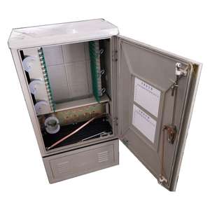 Grand stock de cabinets de <span class=keywords><strong>rue</strong></span> pour <span class=keywords><strong>fibre</strong></span> <span class=keywords><strong>optique</strong></span> IP65, concentrateur de distribution de <span class=keywords><strong>fibre</strong></span> (FDH) 144 fibres, connecteur FC - Product Image 2