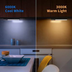 Luz LED Inalámbrica Recargable para Debajo del Gabinete, con Sensor de Movimiento, Barra de Luz Adhesiva para Armario - Product Image 4