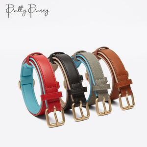 <span class=keywords><strong>Collar</strong></span> de perro <span class=keywords><strong>Sherpa</strong></span> de cuero de primera calidad acolchado transpirable vegano, collares acolchados duraderos para mascotas de alta resistencia - Product Image 2