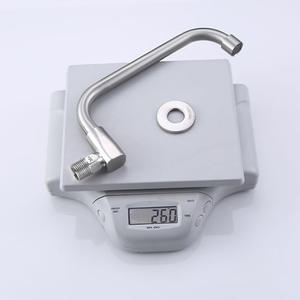 Grifo de Cocina Minimalista de Acero Inoxidable 304 Morning Dew, Grifo Giratorio de 25 cm y 30 cm para Montaje en Encimera, Ideal para Hoteles, Chefs y Restaurantes - Product Image 2