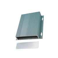 Boîtier d'amplificateur en métal mural boîtier électronique extrudé boîtier en aluminium pour PCB