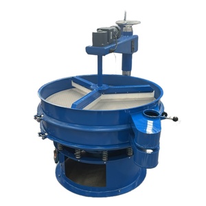 1000 Tipo Forçado Triagem Raspador Tela Pó Peneira Vibratória Máquina Material Viscoso Carvão Água Dividir - Product Image 5