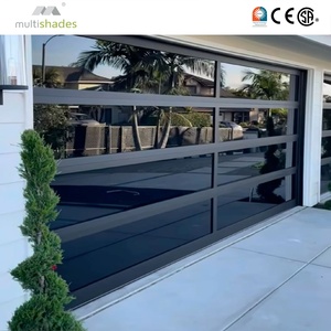 Porte en verre sans cadre noir à plusieurs teintes, largeur personnalisable, avec moteur électrique réglable pour tout <span class=keywords><strong>garage</strong></span> - Product Image 3