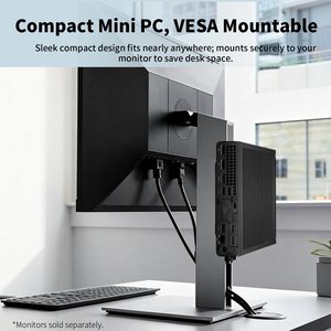Computadora de Escritorio <span class=keywords><strong>HP</strong></span> <span class=keywords><strong>ProDesk</strong></span> <span class=keywords><strong>800</strong></span> G9 Mini para Negocios, Procesador I5/I7/I9 |   8GB de RAM | 512SSD |   Wi-Fi 6 - Product Image 5