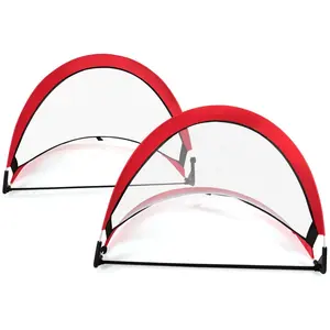 Professional easy Pop up soccer goal with light weight storage