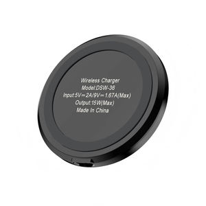 Cargador Inalámbrico Mini <span class=keywords><strong>de</strong></span> 15W, QC2.0 5V/2A, Localizador <span class=keywords><strong>de</strong></span> Tarjetas Inteligente con Protección OTP, Multifuncional para Teléfono - Product Image 1