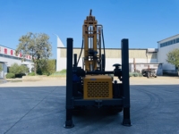 Foreuse rotative de puits d'eau de 200 m du fabricant chinois, machine de forage de puits d'eau avec composants de moteur essentiels à vendre