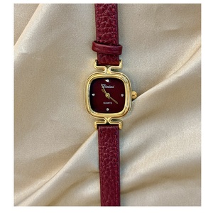 Women's Red Fashion <b>Watch</b> with a Small Dial <b>Mechanical</b> <b>Watch</b> - Product Image 6