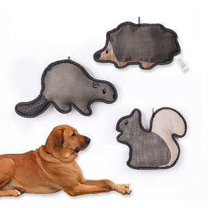 Manufacturer Wholesale Bite-resistence Tesling Material Chew Squirrel Shape Dog Stuffed <b>Toys</b> - Product Image 1