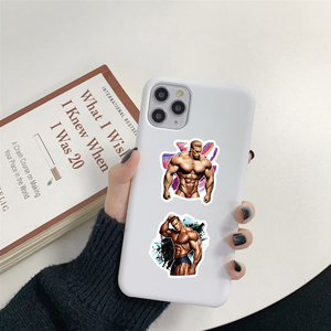 54 מחשבים חדר כושר אחי מדבקות ויניל שרירי ויניל מדבקות מוטיבציה כושר עמיד למים מדבקות (בתפזורת הנחות עבור משווקים) - Product Image 3