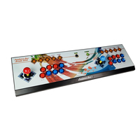 Contrôleur de jeu d'arcade à double bascule avec plateau de jeu multi DC, 5000 jeux en 1