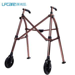 รถช่วยเดิน Lfcare ทำจากอลูมิเนียมอัลลอยด์ ปรับความสูงได้ พับเก็บได้ น้ำหนักเบา เหมาะสำหรับผู้สูงอายุ ใช้สำหรับฟื้นฟูสมรรถภาพการเดิน - Product Image 1