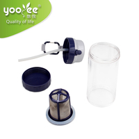 Infuseur à eau 431 ml yooyeee, bouteille de sport, usine chinoise