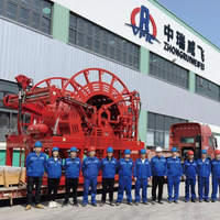 Promotion : Réducteur de moteur hydraulique pour bobine de tuyauterie spiralée standard API, haute pression 15000 psi, pour opérations offshore et sur terre