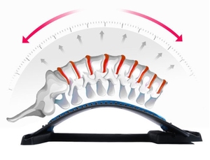 Nouvel appareil de massage cervical à 4 niveaux avec <span class=keywords><strong>magnétothérapie</strong></span>, outil d'étirement dorsal, support lombaire et cervical pour soulager la douleur - Product Image 6