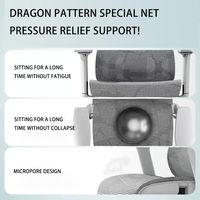 Chaise de bureau ergonomique de qualité supérieure avec siège large, capacité de 300 lb, pivotante à 360° °   Accoudoirs pivotants, inclinables et réglables en hauteur