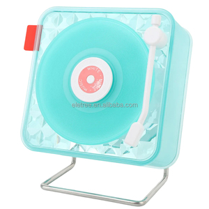 Altavoz Inalámbrico 2 en 1 para Discos <span class=keywords><strong>de</strong></span> Vinilo, Decoración Vintage para Habitaciones, Altavoz Portátil <span class=keywords><strong>con</strong></span> Sonido Blanco y Luz Nocturna Ambiental - Product Image 2