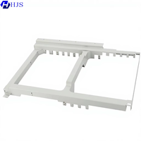 Pièces en tôle de précision personnalisées de la marque HJS, estampage, pliage, découpe au laser, usinage CNC, fabrication en acier galvanisé, laiton