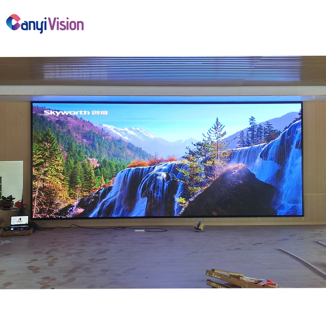 Indoor Led Display Screen P1.53 Fixed Led Screen High Resolution  Film Screen Video Wall Led Advertising Screen Led Display