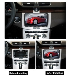 Lecteur Android pour voiture MEKEDE MS, écran compatible DVD, carte, Tmps, DVR, OBD pour VW/<span class=keywords><strong>POLO</strong></span>/PASSAT B6/Golf 9 pouces - Product Image 4