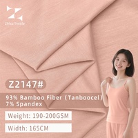 Umweltfreundlicher Organischer Natürlicher 40S Bambusfaser-Jersey-Strickstoff Antibakteriell Geruchshemmend Schnelltrocknend Activewear Unterwäsche