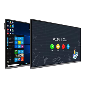 Tableau blanc interactif intelligent LED de 65 pouces avec écran tactile capacitif 4K UHD, écran tactile 20 points, tout-en-un, magnétique - Product Image 5