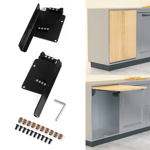 Support de <span class=keywords><strong>table</strong></span> pliante à charnière télescopique dissimulée pour meuble de bureau, mécanisme de fonctionnement pour armoire - Product Image 1