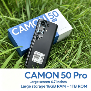 Teléfono Inteligente Techno Camon 50 Pro 5G, 16 GB de RAM, 1000 GB de ROM, Android 15, Pantalla de 6.8 Pulgadas, Edición Global - Product Image 6