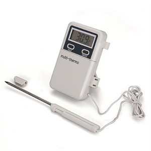 Thermomètre numérique à sonde externe WT-2 avec alarme de température de 93 cm, thermographe WT-2 - Product Image 1
